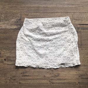 Abercrombie Floral Lace Skirt